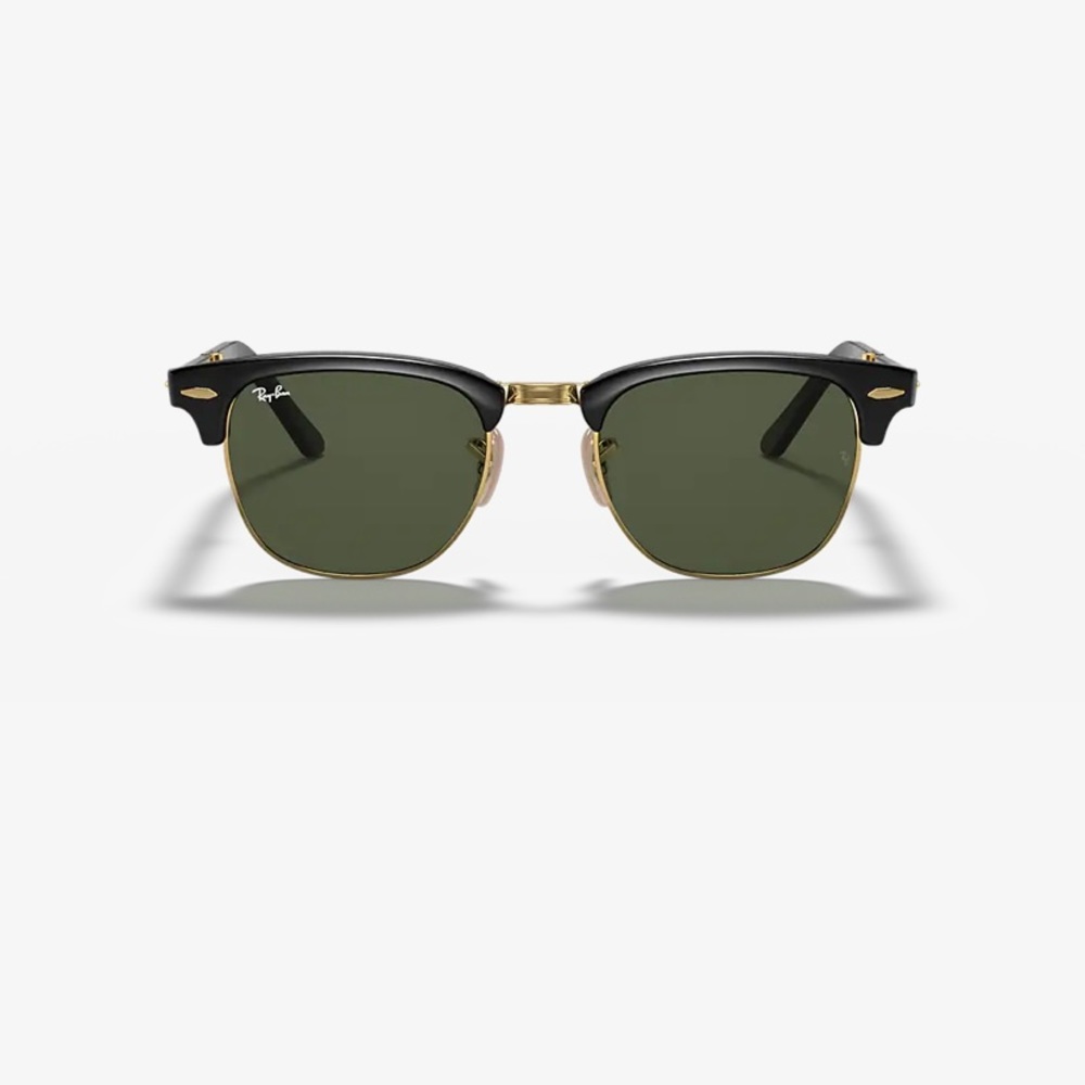 NWT RAY-BAN RB2176 Clubmaster Folding SUNGLASSES